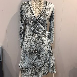 BCBG wrap around dress